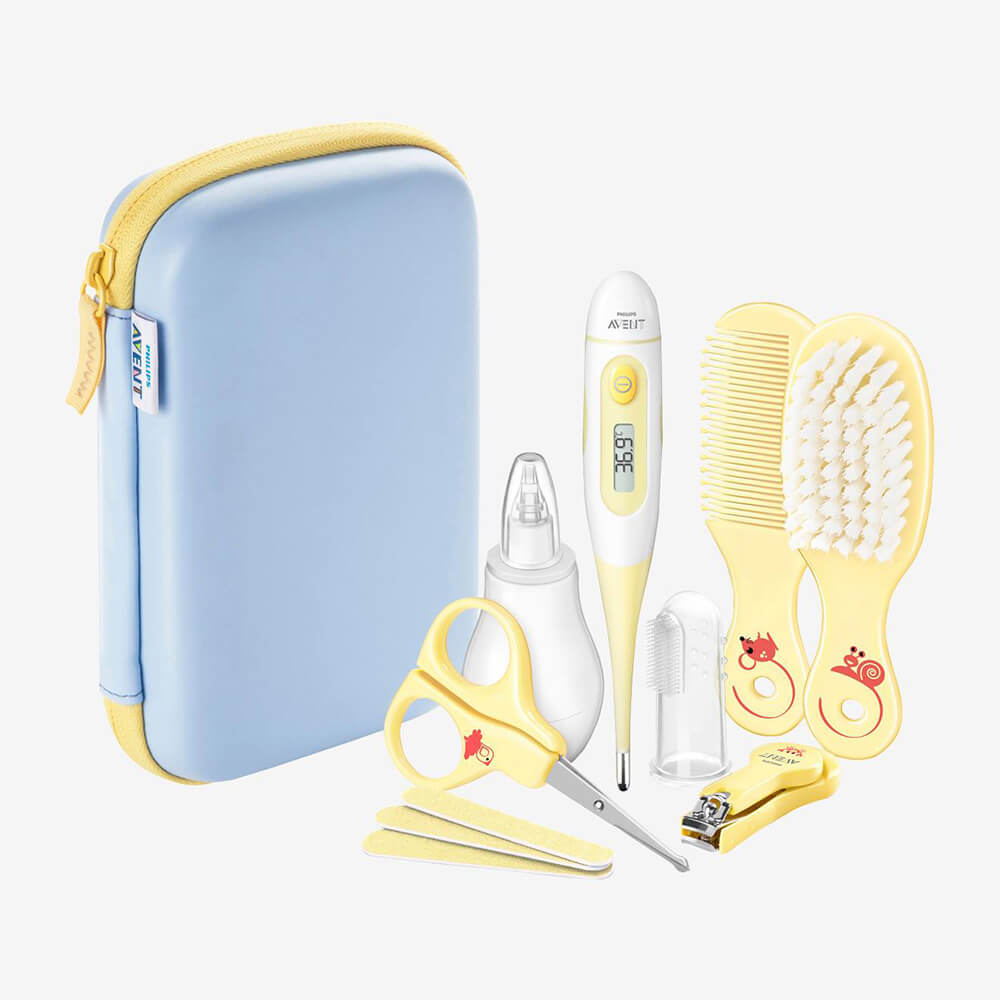 Trousse de soin pour bébé mint - Babyfive Maroc